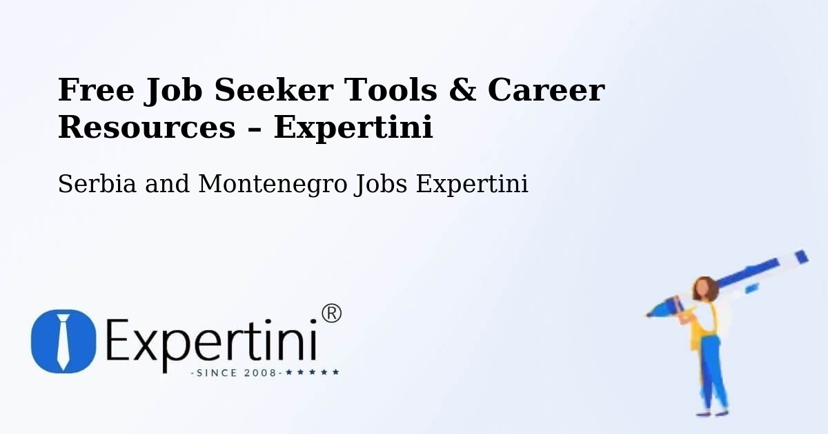Free Job Seeker Tools & Career Resources – Puntledge - Puntledge, Serbia and Montenegro Jobs Expertini