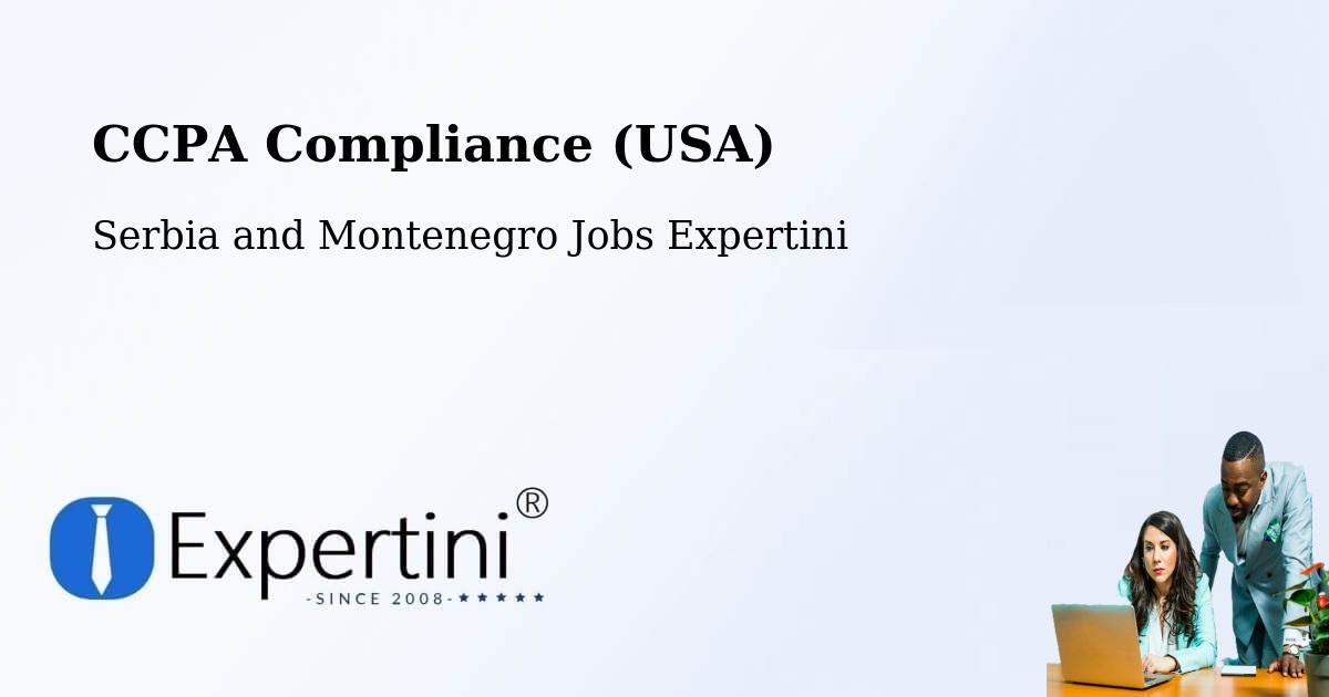 CCPA Privacy Rights & Compliance Notice – Puntledge - Serbia and Montenegro Jobs Expertini